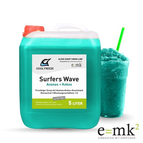 Slush eis sirup - eis, |