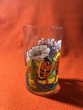 Biene Maja Sammelglas Nr. 3 Senf Glas von 1985 Apollo Film-Wien Vintage ALT TOP