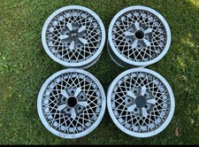 4x Rial Mesh Felgen Oldtimer 6,5x14 ET30 5x112 MB W114 W115 W123