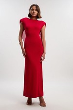 Karen Millen rotes Strickkleid
