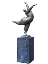 Bronze Figur Skulptur einer