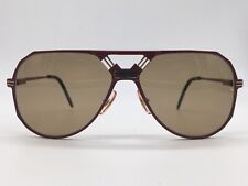 Ferrari Sonnenbrille Herren Rot groß Pilot F23 S 580  1990er Vintage