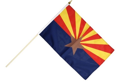 Usa arizona stockflagge - usa,
