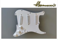 Strat Pickguard in weiß full