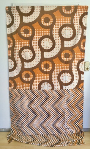 Retro gardine popart 70er - retro-gardine,