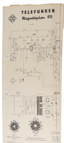 Telefunken magnetophon - telefunken,