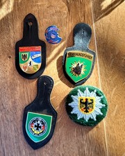 Konvolut Polizei BGS  Militär und Polizeischützen Patch selten