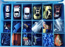 X-TREKK II micro racing system Konvolut Fahrzeuge und Zubehör