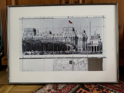 Christo wrapped reichstag - wrapped,