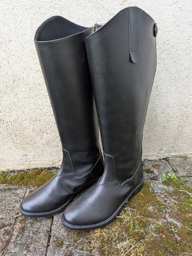 Hkm kunstleder reitstiefel - kunstleder, gr