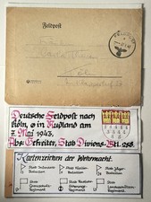 Feldpost Ostfront 07.05.1943