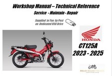 Honda CT125A CT125 A Service