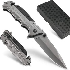 Klappmesser Survival Taschenmesser Scharfer Einhandmesser Messer Camping DE