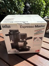 Braun Espresso Master E 250 T / Typ 3062 Turbo Cappuccino Neu & OVP Vintage