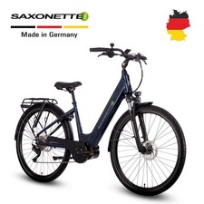 SAXONETTE E Bike 28 Zoll mit Mittelmotor Max 500W 90NM， 36V 14.5Ah Akku 120KM