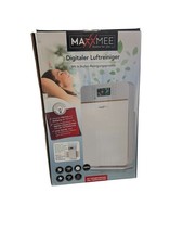 Maxxmee Luftreiniger HEPA Pollen Rauch Allergene Digital 50 W weiß/silber - Neu