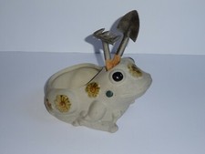 Frosch als Übertopf Blumentopf Pflanztopf Garten Figur Dekofigur Gartenfigur