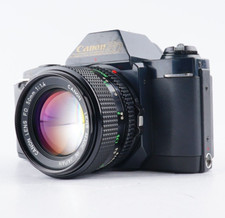 EX+5 Canon T50 35mm Filmkamera Mit Neuer FD 50mm F/1.4 MF Objektiv Aus Japan