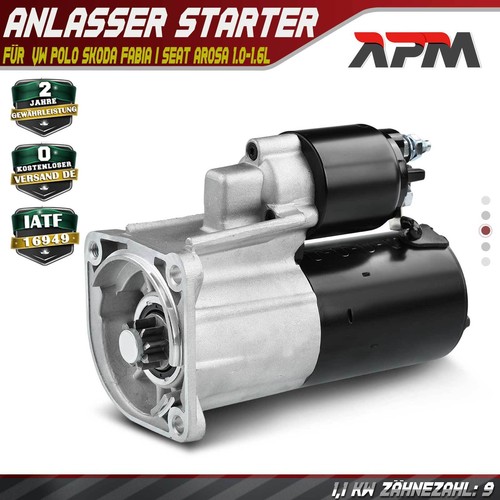 Anlasser starter 1kw für - anlasser, vw