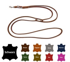 Hundeleine fettleder kleine - hundeleine,