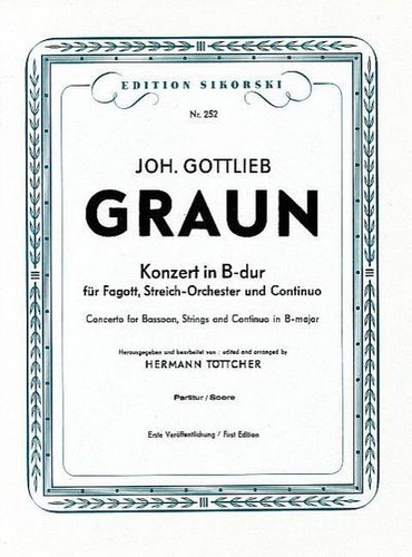Konzert für fagott - konzert:,