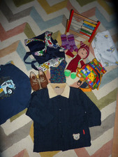 Kleinkind Kleidungspaket  bis Gr. 92 – Jungen Schuhe Salamander – 10 Teile