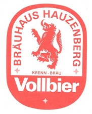 Bieretikett Bräuhaus Krenn