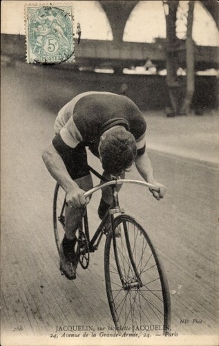 Radrennfahrer jacquelin - ak,