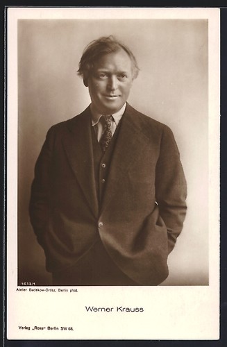 Schauspieler werner krauss - schauspieler,