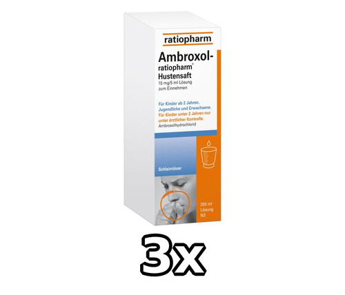 Ambroxol ratiopharm - 3x,