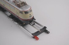 MAXI - Rollenprüfstand N 800mm von KPF-Zeller, 8 Laufkatzen, 2 Modellbahnstecker