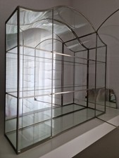 Sammlervitrine z.B. für Swarovski Figuren, ca. 34,5 x 32,0 x 9,0 cm