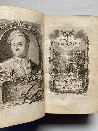 Hagedorn friedrich von - friedrich,
