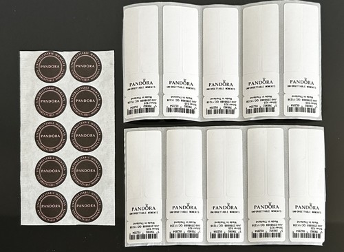 20x pandora original etiketten - 20x,