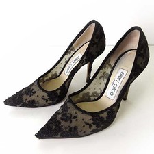 Rare Jimmy Choo Black Floral