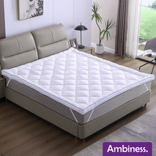 AMBINESS® Matratzen Topper Jacquard | 7 Größen | 80x200cm - 180x200cm | Öko-Tex