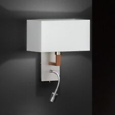 LED u.  E14 Wand / Lese Leuchte Lampe Casta 2flg. Honsel 39521 silber weiß