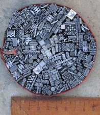 Vignetten Mix Stempel Bleiornamente Ornamente Jugendstil Dekoration Basteln top