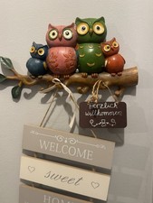 Eulen Deko Figuren Sammlung