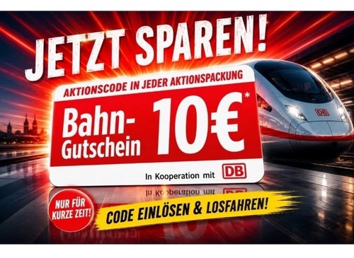 Gutschein deutsche bahn - 10€,