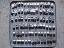 ELEKTRONIK TEILE*TRANSISTOREN KONVOLUT*PLASTIK GEHÄUSE*BASTLER*MEHRERE TYPEN*NEU