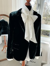 ZARA Samt Blazer S/36