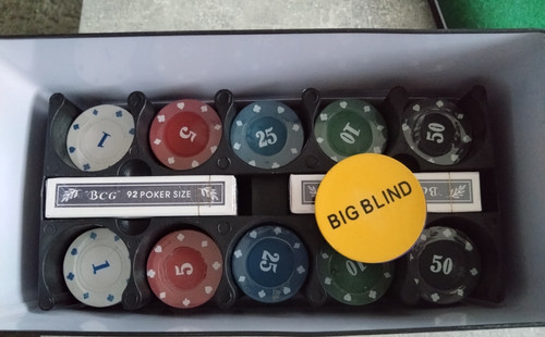 Texas hold pokerset mit - texas, hold'em