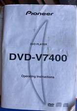 Pioneer dvd v7400 - pioneer, player