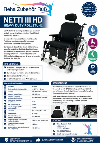 Rollstuhl pflegerollstuhl - rollstuhl,