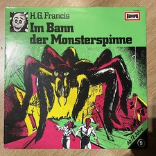 H.G. Francis Gruselserie 9 Im Bann der Monsterspinne LP Vinyl Schallplatte 