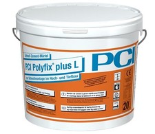 PCI Polyfix plus L 20 kg Schnell-Zement-Mörtel Dichtungsmörtel Hohlkehlenmörtel