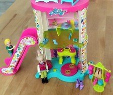 POLLY POCKET++Einkaufszentrum Shoppingtraum N9759++2008++Rolltreppe-2 Püppchen