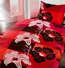 4-tlg Mikrofaser Bettwäsche