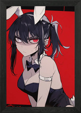 Anime Mädchen mit Hasenohren